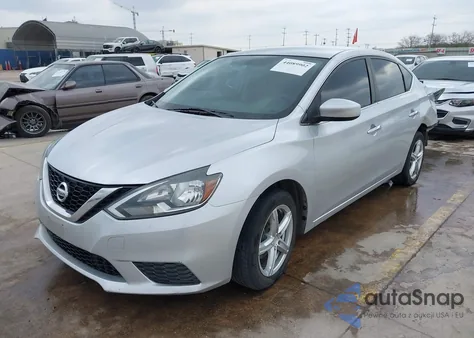 2016 Nissan Sentra Fe+ S/S/Sl/Sr/Sv z USA, uszkodzony, nr VIN 3N1AB7AP4GY245938